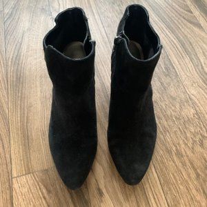 Anne Klein black ankle booties, Size 7